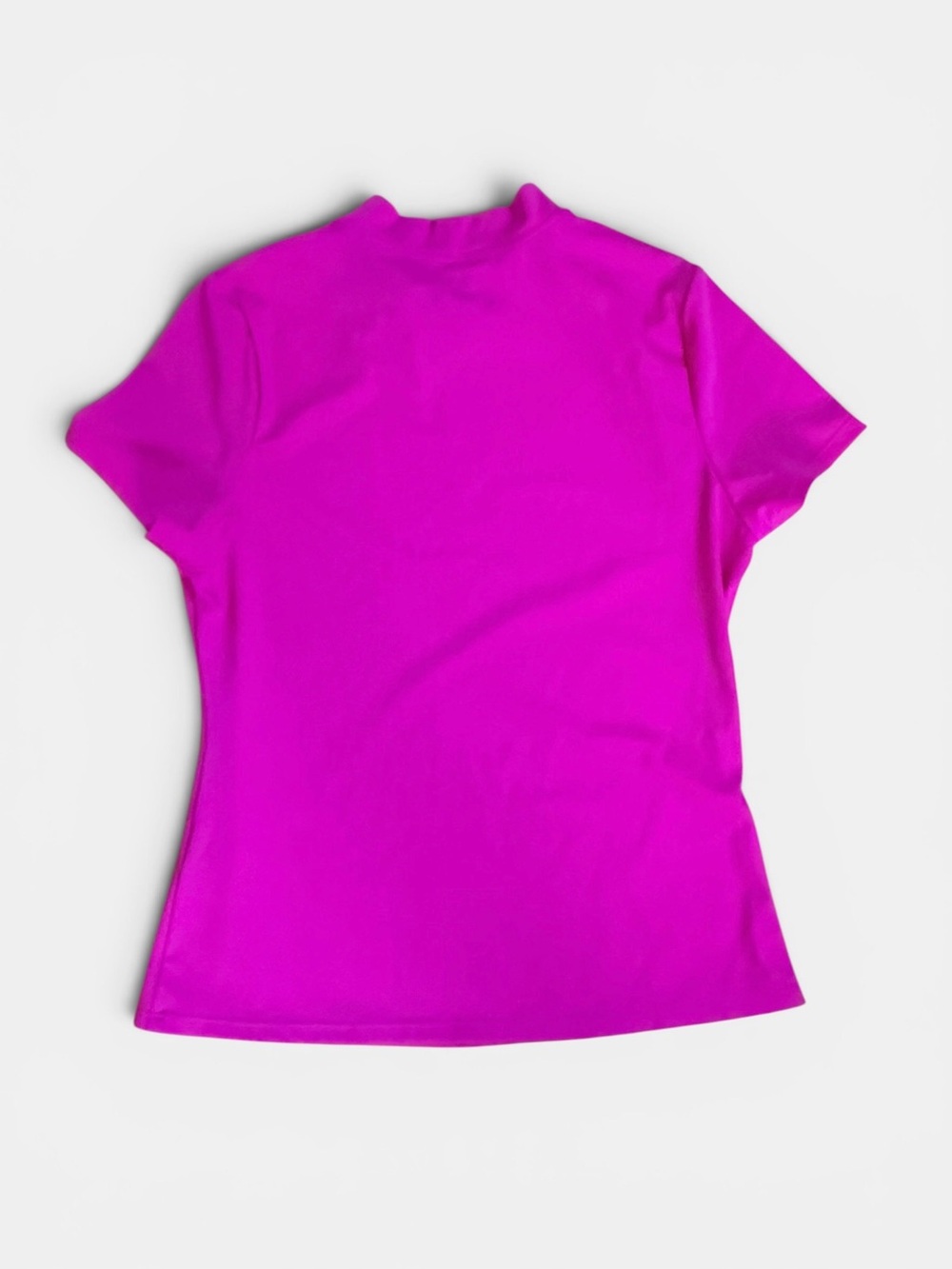 Lands’ End Kids Rash Guard XL 16S Pink UPF 50 Short Sleeve Swim Shirt Beach - Picture 3 of 4